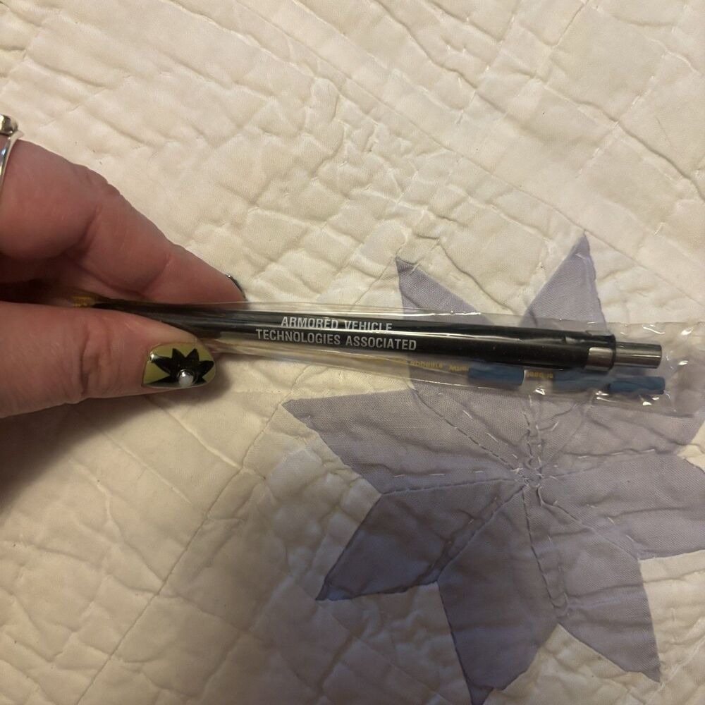 Vintage Mechanical Pencil Promotional Armored Vehicles New In Package